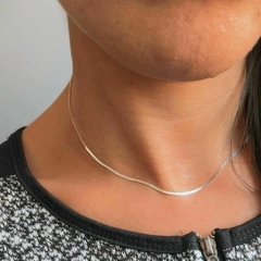 Choker Laminada fininha 1mm - comprar online