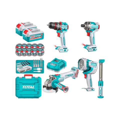 Set Herramientas Inalámbricas 5 en 1 TOTAL - comprar online