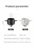 Filtro de café em aço inoxidável c/ gotejamento e suporte de chá de cafe - TIPSTORE 