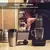 Filtro de café em aço inoxidável c/ gotejamento e suporte de chá de cafe