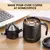 Imagem do Filtro de café em aço inoxidável c/ gotejamento e suporte de chá de cafe