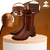 Kit Bota Maverick 3.0 em Couro Legítimo com Palmilha Ortopédica +BRINDES: Boné, Cinto e Carteira - comprar online