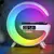 Transforme seu Ambiente: Luminária G com Alto-falante e Carregador para Android. - Sereno Store