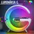 Transforme seu Ambiente: Luminária G com Alto-falante e Carregador para Android. - comprar online