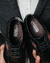 Sapato Social Derby Premium Preto Solado Couro 309 - loja online