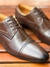 Imagem do Derby Wingtip Cap Toe Café - Linha Exclusive
