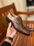 Derby Wingtip Cap Toe Café - Linha Exclusive - comprar online