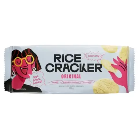 Biscoito de Arroz Rice Cracker Original 100g