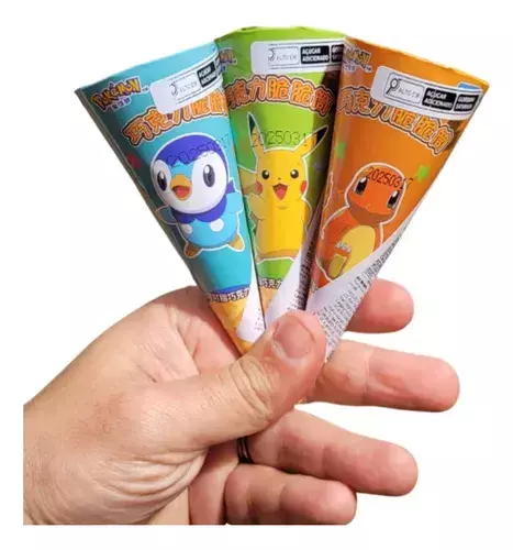 Cone de chocolate Pokemon