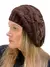 Boina trança de lã touca feminina gorro de inverno várias cores feitas no Brasil na internet