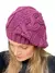 Imagem do Boina trança de lã touca feminina gorro de inverno várias cores feitas no Brasil