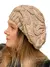 Boina trança de lã touca feminina gorro de inverno várias cores feitas no Brasil na internet