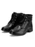 Coturno Cano Baixo Feminino Casual Confortável com Cadarço