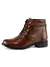 Coturno Cano Baixo Feminino Casual Confortável com Cadarço
