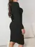 Vendedor Indicadotrico modal vestido manga long machadao