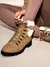 Imagem do OUTDOORSY Mulheres Decoração De Fivela Pelúcia Por Dentro Botas De Neve , Moda Exterior Botas De Moda