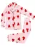 Pijama Americano de Frio Calça e Camisa Premium Botões Inverno Abertura frontal - loja online