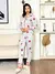 Pijama Americano de Frio Calça e Camisa Premium Botões Inverno Abertura frontal - Seuconfortotche