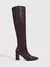 CUCCOO SZL Botas Cano Alto Fashion de Salto Alto para o Outono/Inverno para Mulheres, Botas Longas Sexy e Slim Fit para Festas - loja online