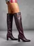 CUCCOO SZL Botas Cano Alto Fashion de Salto Alto para o Outono/Inverno para Mulheres, Botas Longas Sexy e Slim Fit para Festas - loja online