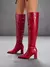 CUCCOO SZL Botas Cano Alto Fashion de Salto Alto para o Outono/Inverno para Mulheres, Botas Longas Sexy e Slim Fit para Festas - comprar online