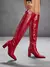 Imagem do CUCCOO SZL Botas Cano Alto Fashion de Salto Alto para o Outono/Inverno para Mulheres, Botas Longas Sexy e Slim Fit para Festas