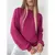 Blusa Tricô Inverno Ponto Fang Tricot Gola Redonda Manga Bufante na internet