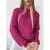Blusa Tricô Inverno Ponto Fang Tricot Gola Redonda Manga Bufante