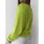 Blusa Tricô Inverno Ponto Fang Tricot Gola Redonda Manga Bufante - comprar online