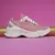 Imagem do Tênis Feminino Chunky Sneakers Metalizado