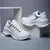 Imagem do Tênis Feminino Chunky Sneakers Metalizado