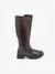 Bota Feminino Cano Longo Montaria Fashion Elegante Moda Resistente Para o Frio bota marrom confortável elegante - comprar online