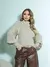 Blusa Gola Boba de Tricot Feminino - loja online