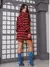 Vestido Chemise Camisão Flanelada Xadrez com Botões - Seuconfortotche