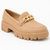 Mocassim Feminino Leve e Confortável – Estilo Tratorado com Corrente