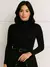 Blusa cacharrel feminino gola manga longa ribana canelado algodão Simples Casual Noite Casa Diário Rua outono inverno - Seuconfortotche