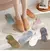 5 pares/lote meias femininas verão nova cor sólida invisível baixo corte meia