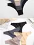 Imagem do FINETOO 6 Pçs/set Seda Gelo Sem Costura Roupa Interior Cintura Baixa Calças Br