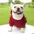 Moda roupas para cães outono e inverno roupas pequenas para animais de estimaç