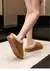 Novos chinelos masculinos fofos de inverno com sola grossa para interior e calor - comprar online