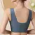 Imagem do 3 peças sutiãs push up bralette sem fio feminino-5cm de elevação natural, re