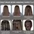 6 pçs/set conjunto escova de cabelo cabeleireiro spray garrafa trança laço ra - Seuconfortotche
