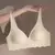 Sutiã feminino sem costura, peito pequeno, design oco grande, suporte de roupa na internet