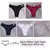 5 pçs/set mulheres algodão calcinha brasileira v cintura roupa interior femini - Seuconfortotche