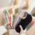 5 pares/lote meias femininas verão nova cor sólida invisível baixo corte meia