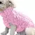 Novo Pet Pequeno Pet Dog Roupas Camisola Moda Outono Inverno Sólidos Massa Frit - loja online