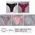 5 pçs/set mulheres algodão calcinha brasileira v cintura roupa interior femini - loja online
