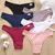 5 pçs/set mulheres algodão calcinha brasileira v cintura roupa interior femini na internet
