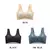3 peças sutiãs push up bralette sem fio feminino-5cm de elevação natural, re na internet