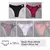 5 pçs/set mulheres algodão calcinha brasileira v cintura roupa interior femini - Seuconfortotche